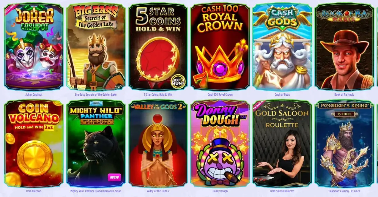 Giochi su Funbet Casino